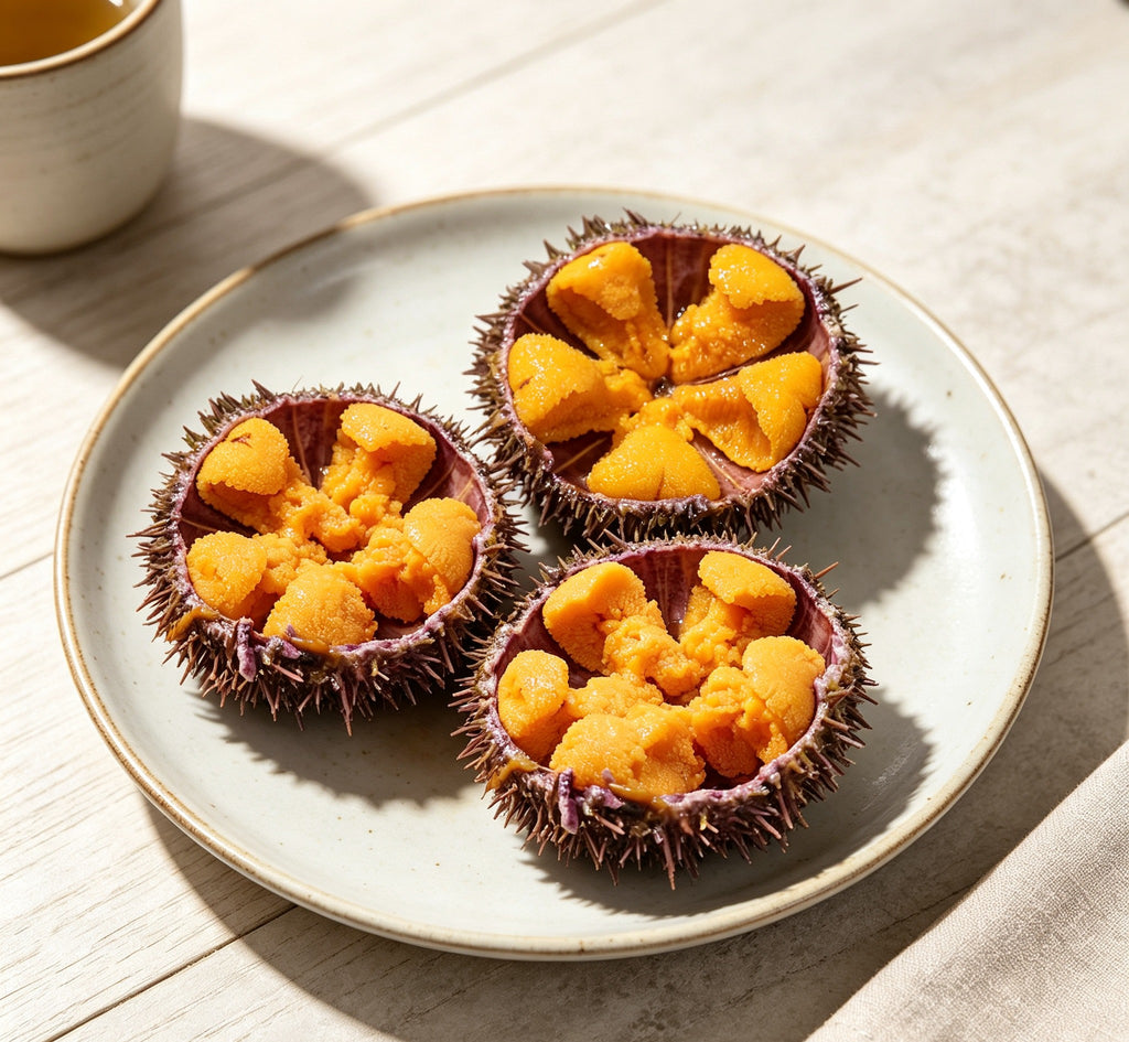 Ocean's Gold: Fresh Sea Urchin Roe Delight
