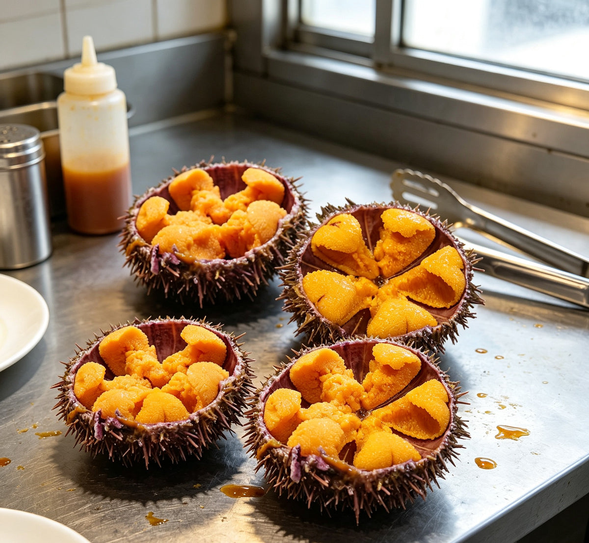 Ocean's Gold: Fresh Sea Urchin Roe Delight