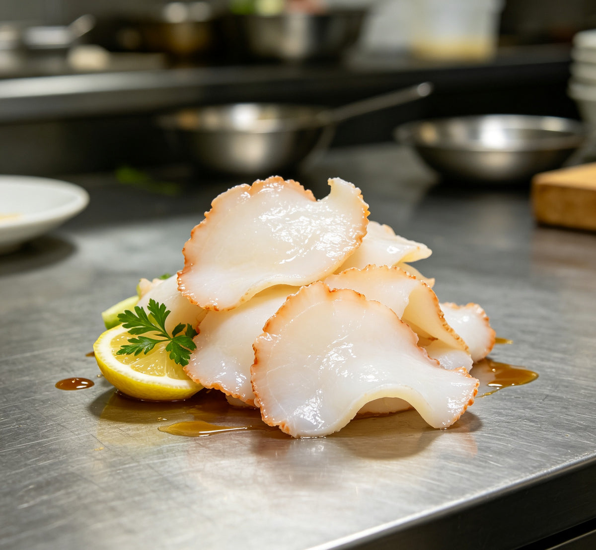 Fresh, Tender Seafood Slices: Perfect for Every Dish
